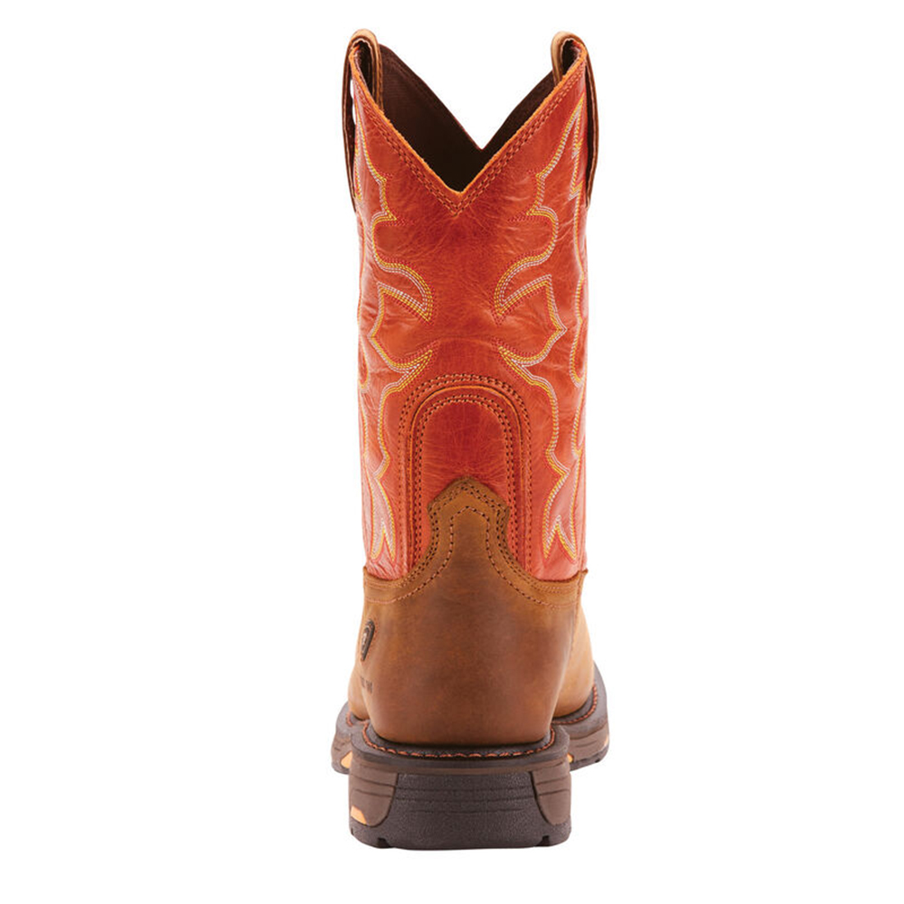 Ariat Men's WorkHog Wide Square Work Boots with Steel Toe from Columbia Safety